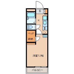 レオパレスＯＶＩＲＡの物件間取画像